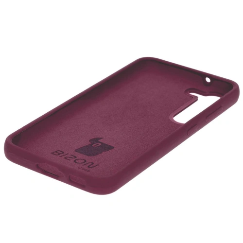 Etui silikonowe Bizon Soft Case do Samsung Galaxy S23 ciemnofioletowe