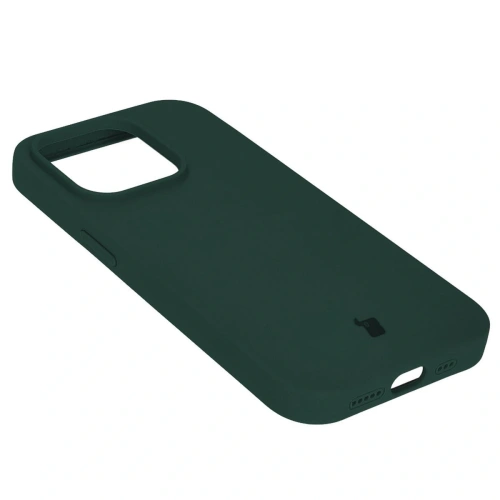 Etui silikonowe do Apple iPhone 14 Pro Bizon Soft Case ciemnozielone