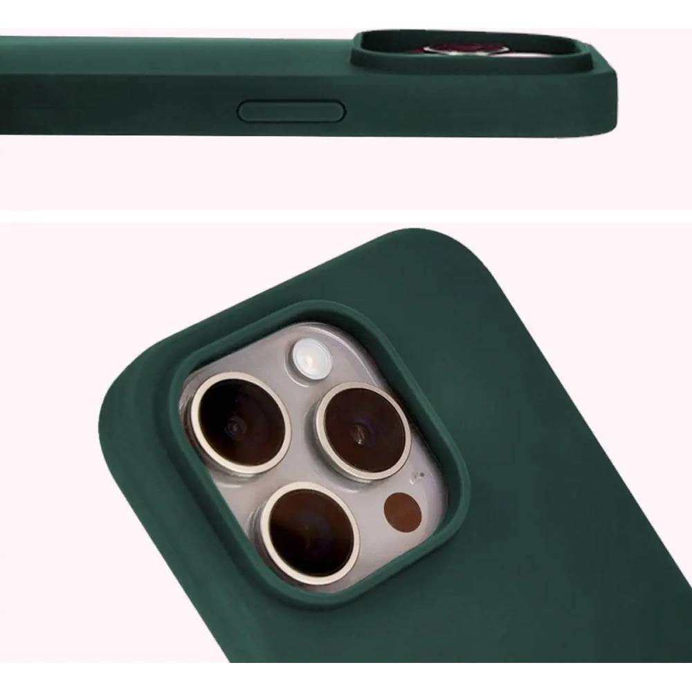 Hurtownia GSM - Etui silikonové do Apple iPhone 14 Pro Bizon Soft Case tmavě zelené - BIZ5320 - {ean13} - Hurt