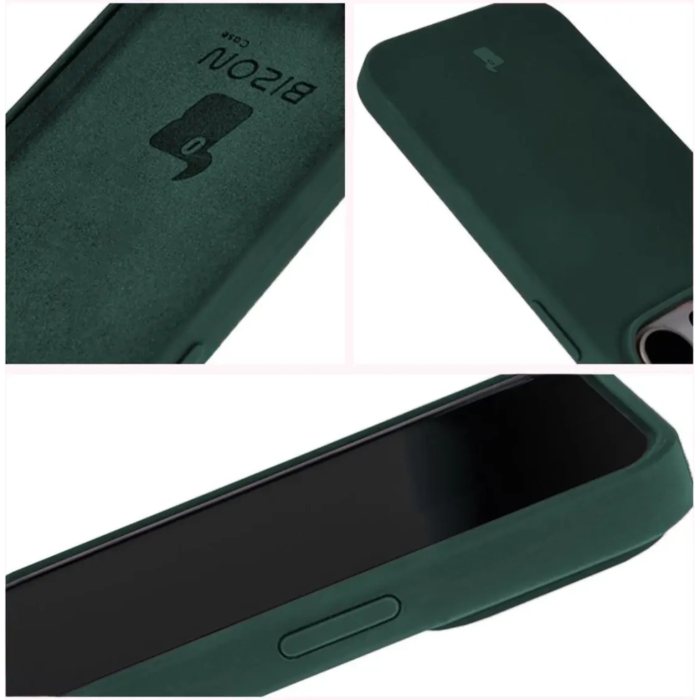 Hurtownia GSM - Etui silikonové do Apple iPhone 14 Pro Bizon Soft Case tmavě zelené - BIZ5320 - {ean13} - Hurt