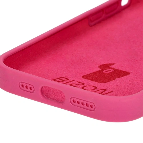 Etui silikonowe do Apple iPhone 14 Pro Bizon Soft Case fuksja