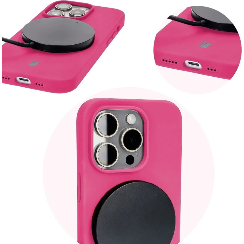Hurtownia GSM - Bizon Soft Case Apple iPhone 14 Pro fuchsia - BIZ5321 - {ean13} - Hurt