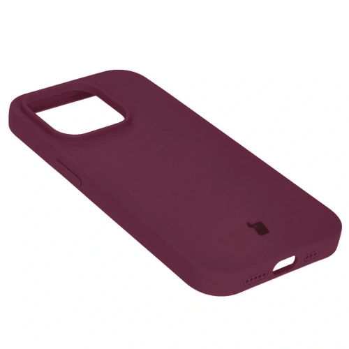 Etui silikonowe do Apple iPhone 14 Pro Bizon Soft Case ciemnofioletowe