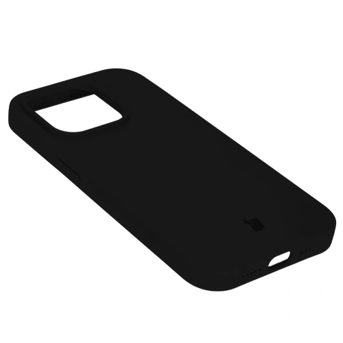 Etui silikonowe do Apple iPhone 15 Pro Bizon Soft Case czarne