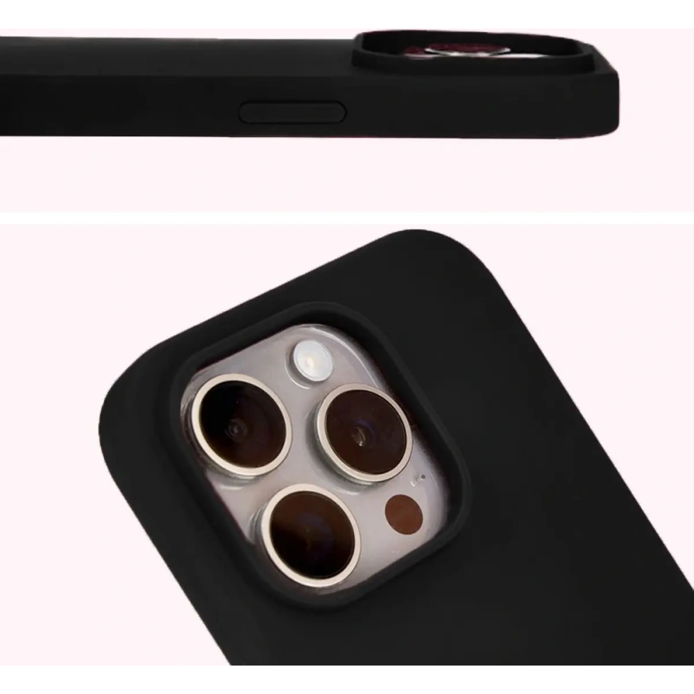 Hurtownia GSM - Bizon Soft Case Apple iPhone 15 Pro fekete - BIZ5323 - {ean13} - Hurt