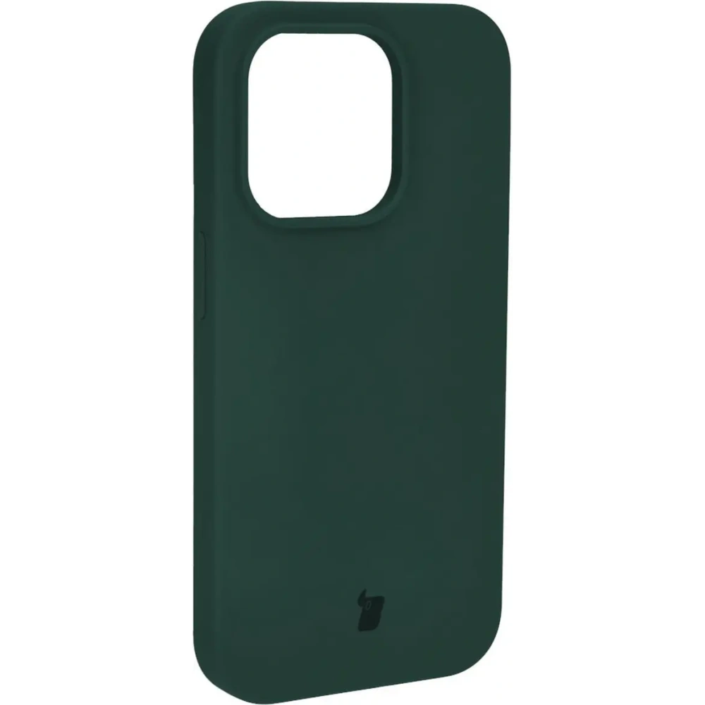 Hurtownia GSM - Etui silikonové do Apple iPhone 15 Pro Bizon Soft Case tmavě zelené - BIZ5324 - {ean13} - Hurt
