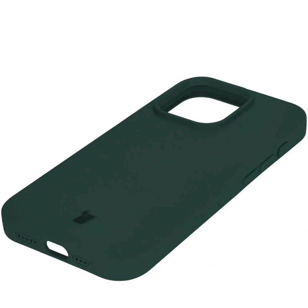 Hurtownia GSM - Etui silikonové do Apple iPhone 15 Pro Bizon Soft Case tmavě zelené - BIZ5324 - {ean13} - Hurt