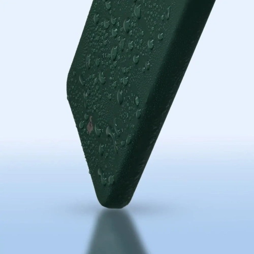 Etui silikonowe do Apple iPhone 15 Pro Bizon Soft Case ciemnozielone