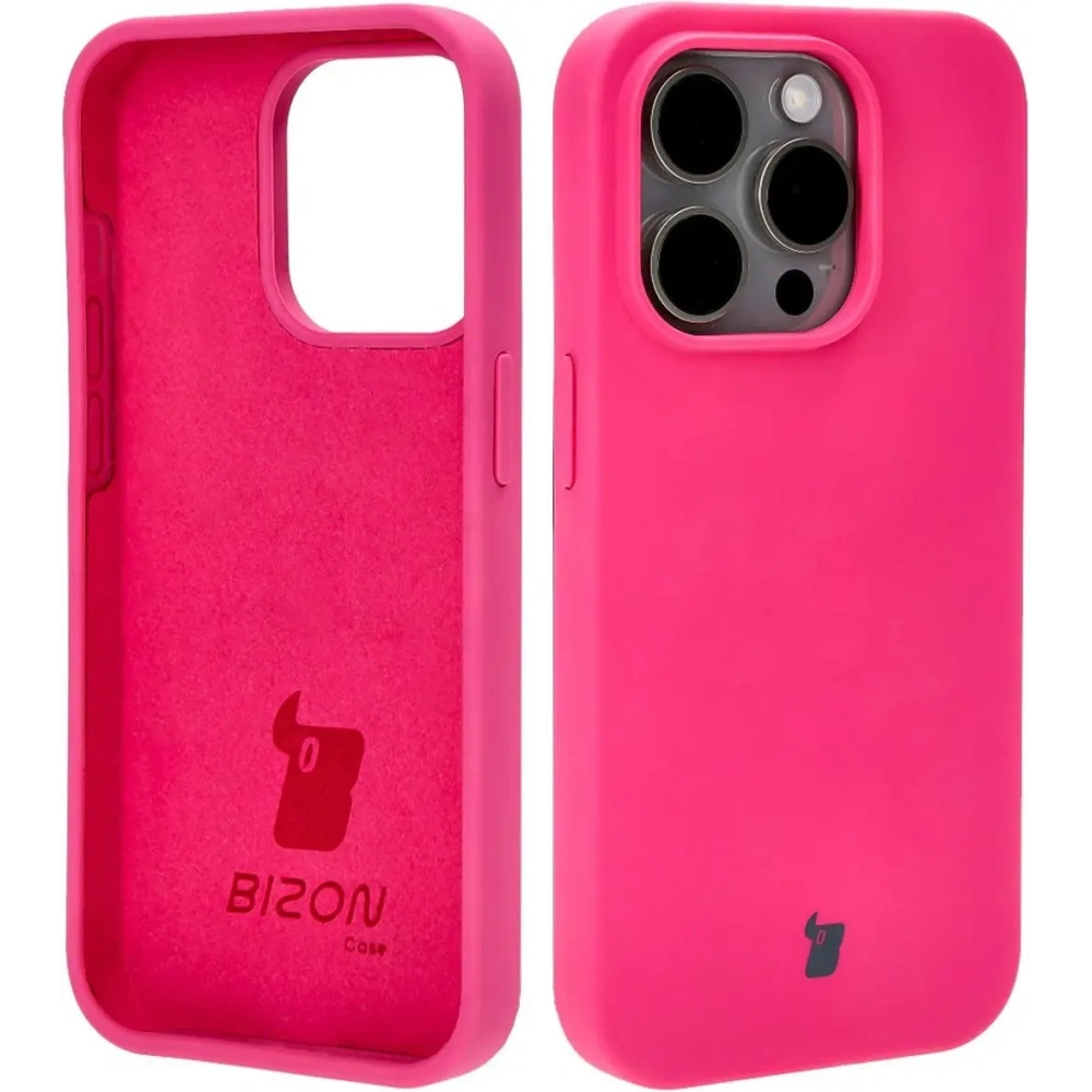 Hurtownia GSM - Bizon Soft Case Apple iPhone 15 Pro fukszia - BIZ5325 - {ean13} - Hurt