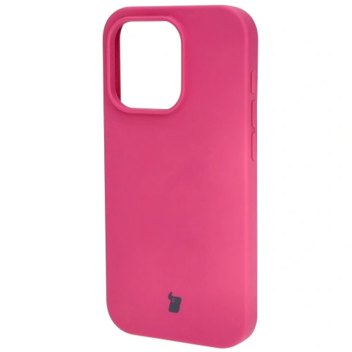 Etui silikonowe do Apple iPhone 15 Pro Bizon Soft Case fuksja