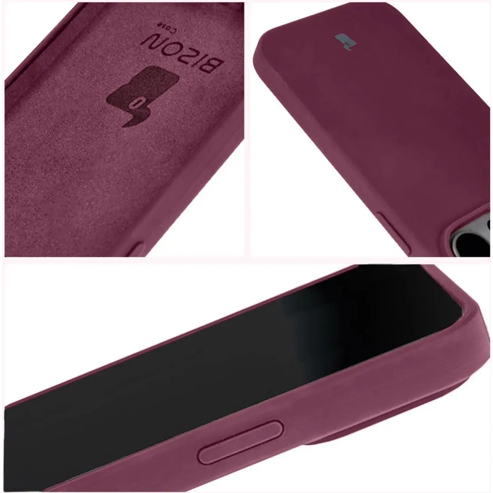 Hurtownia GSM - Bizon Soft Case Apple iPhone 15 Pro sötétlila - BIZ5326 - {ean13} - Hurt