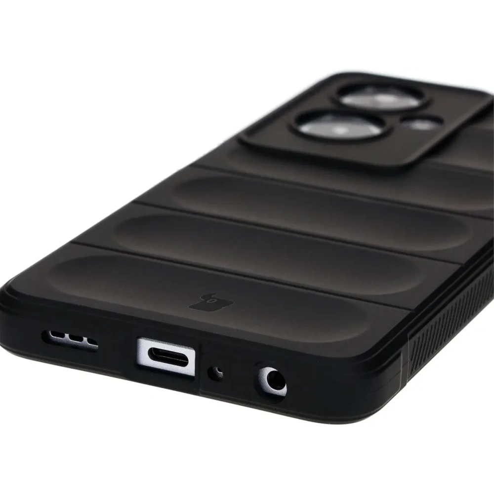 Hurtownia GSM - Pancerne etui Bizon Case Tur do Oppo A79 5G czarne - BIZ4756 - {ean13} - Hurt