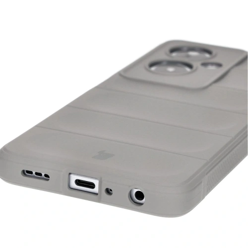 Pancerne etui Bizon Case Tur do Oppo A79 5G jasnoszare