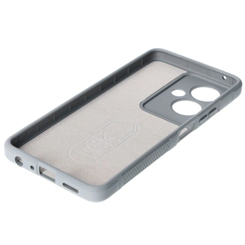 Pancerne etui Bizon Case Tur do Oppo A79 5G jasnoszare