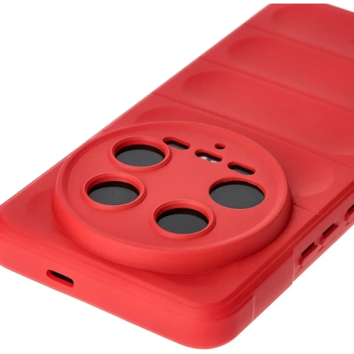 Pancerne etui Bizon Case Tur do Xiaomi 14 Ultra czerwone