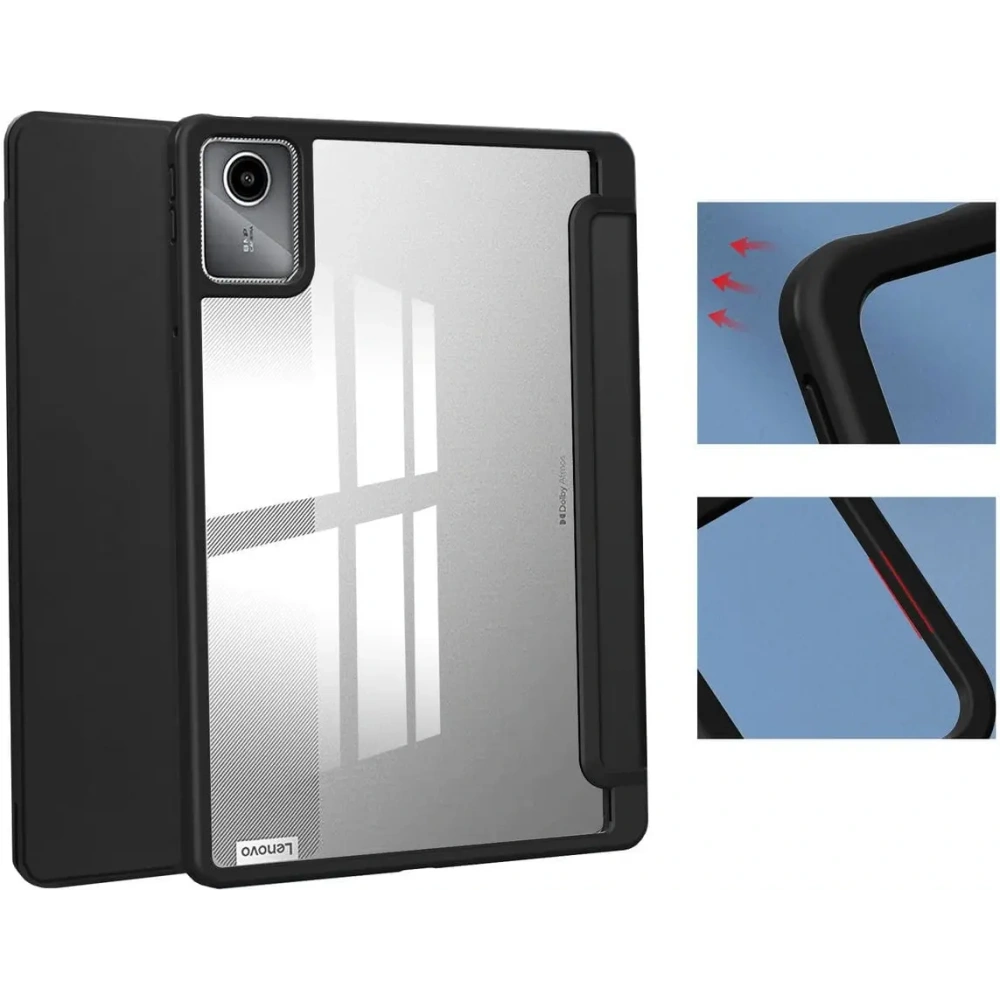 Hurtownia GSM - Bizon Táska Tab Clear Matt Lenovo Tab M11 1. generáció fekete - BIZ5336 - {ean13} - Hurt