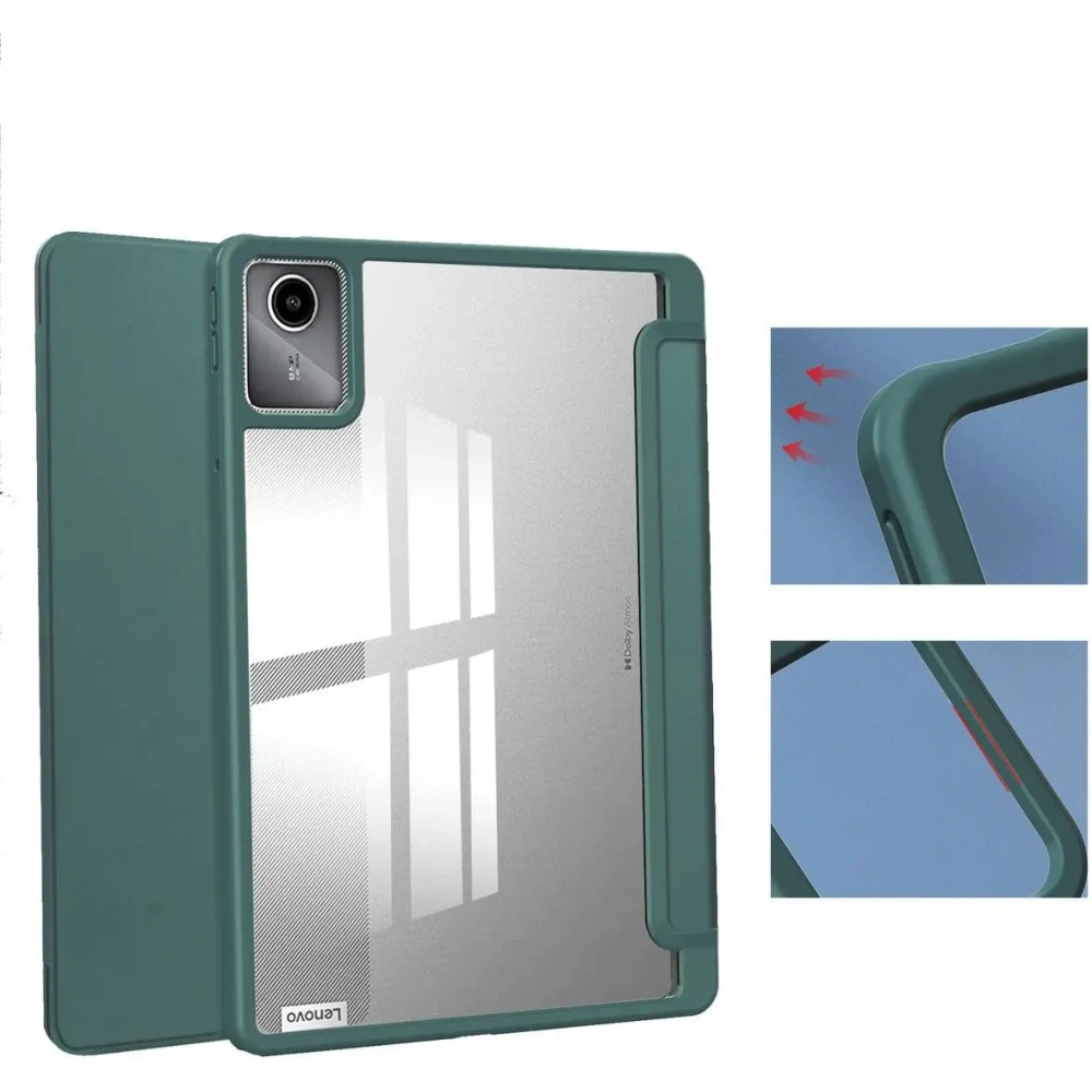 Wholesale Bizon Case Tab Clear Matt Lenovo Tab M11 1 gen. dark green - BIZ4767 - {ean13} - Hurt