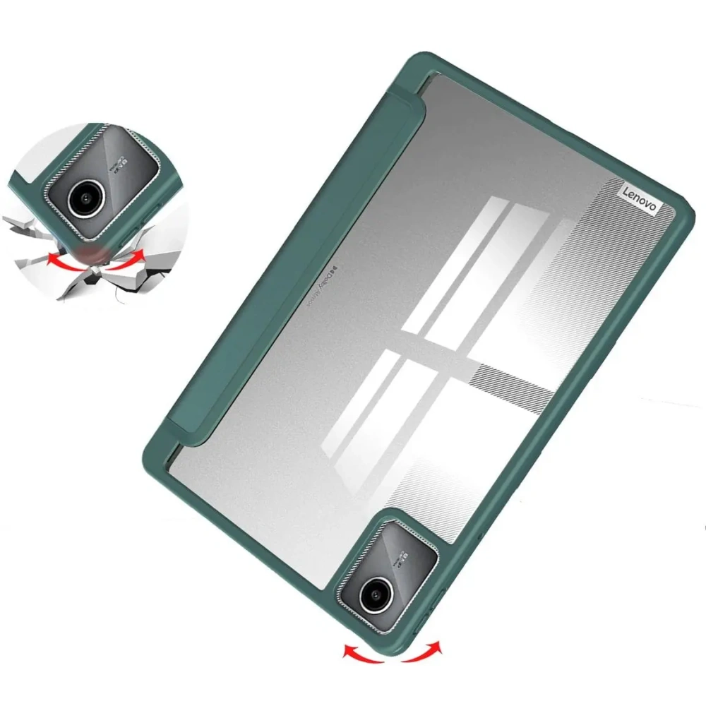Wholesale Bizon Case Tab Clear Matt Lenovo Tab M11 1 gen. dark green - BIZ4767 - {ean13} - Hurt