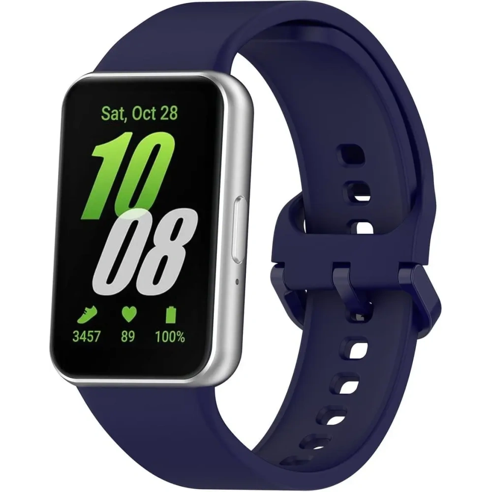 Hurtownia GSM - Pasek Bizon Strap Watch Silicone do Samsung Galaxy Fit 3 granatowy - BIZ4770 - {ean13} - Hurt