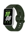 Pasek Bizon Strap Watch Silicone do Samsung Galaxy Fit 3 ciemnozielony