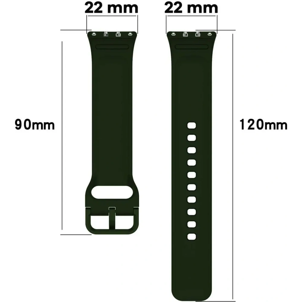 Hurtownia GSM - Bizon Armbanduhr Silikon Samsung Galaxy Fit 3 dunkelgrün - BIZ5342 - {ean13} - Hurt