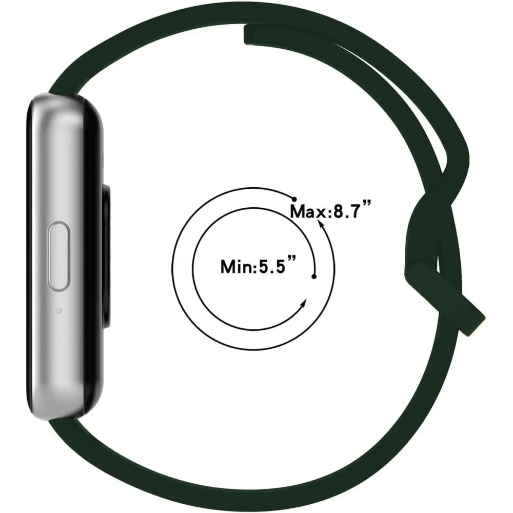 Hurtownia GSM - Bizon Armbanduhr Silikon Samsung Galaxy Fit 3 dunkelgrün - BIZ5342 - {ean13} - Hurt