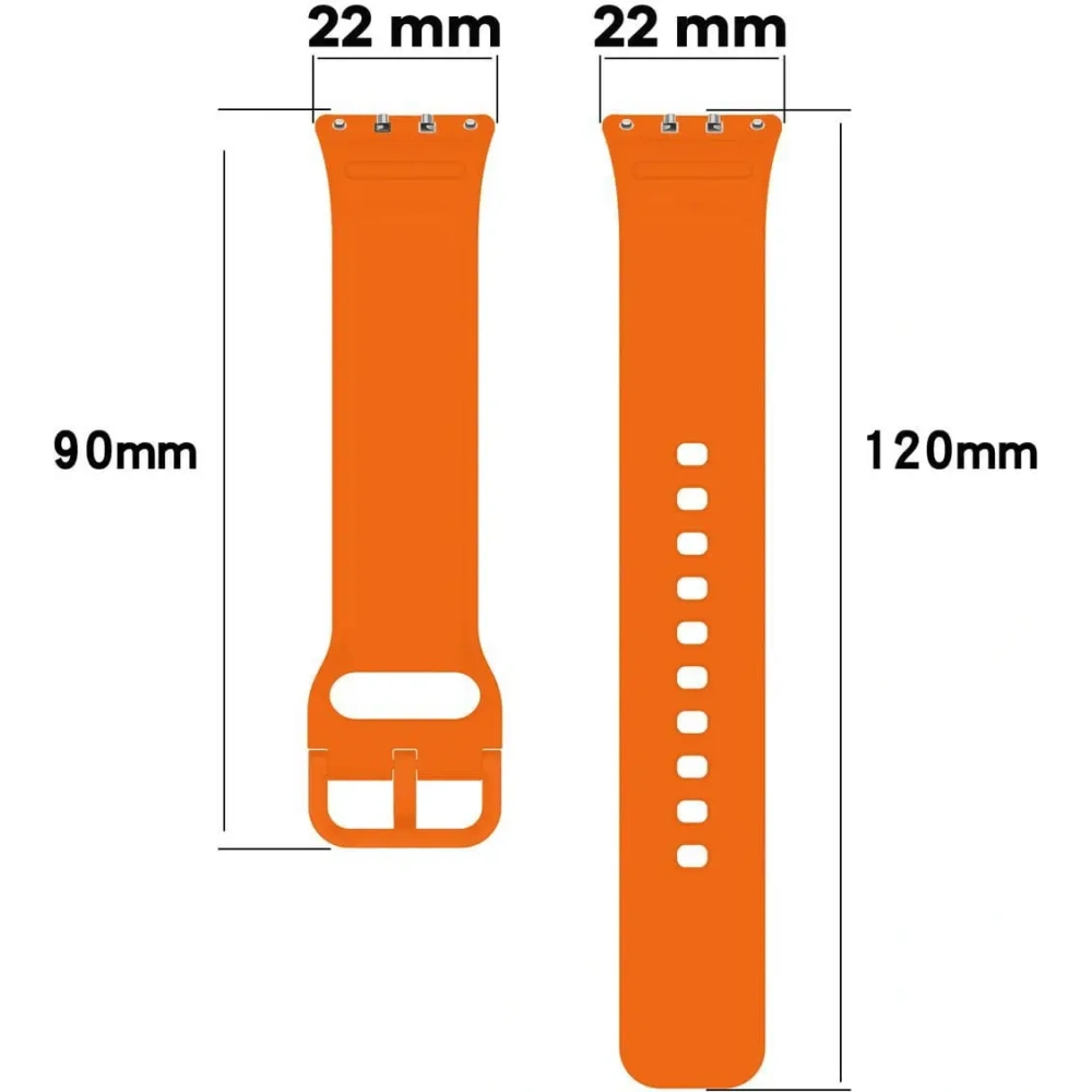 Hurtownia GSM - Bizon Strap Watch Silicone Samsung Galaxy Fit 3 morcov - BIZ4772 - {ean13} - Hurt