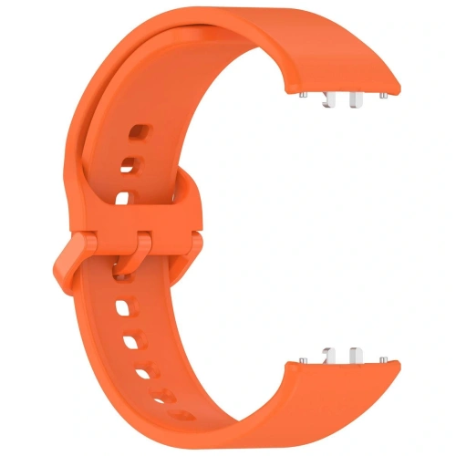Pasek Bizon Strap Watch Silicone do Samsung Galaxy Fit 3 marchewkowy