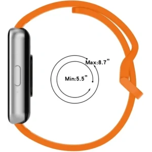 Wholesale Bizon Strap Watch Silicone Samsung Galaxy Fit 3 carrot - BIZ4772 - {ean13} - Hurt