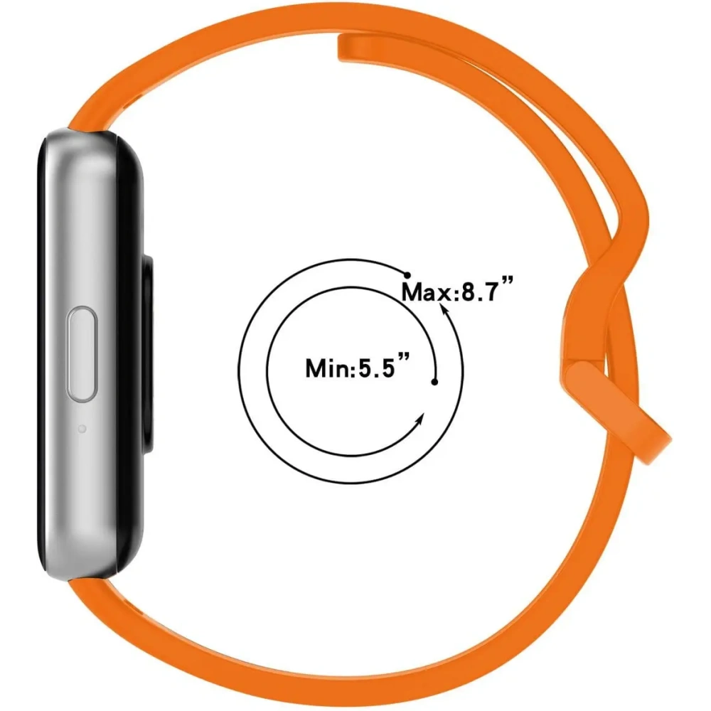 Hurtownia GSM - Bizon Strap Uhr Silikon Samsung Galaxy Fit 3 Karotte - BIZ4772 - {ean13} - Hurt