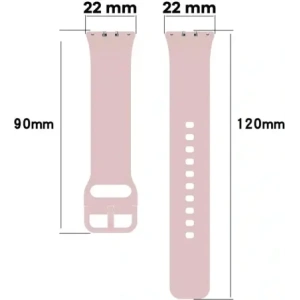 Hurtownia GSM - Bizon strapás óra szilikon Samsung Galaxy Fit 3 rózsaszín - BIZ5344 - {ean13} - Hurt