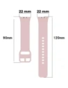 Wholesale Bizon Strap Watch Silicone Samsung Galaxy Fit 3 pink - BIZ5344 - {ean13} - Hurt