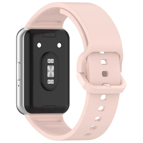 Pasek Bizon Strap Watch Silicone do Samsung Galaxy Fit 3 różowy