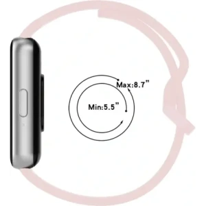 Hurtownia GSM - Bizon strapás óra szilikon Samsung Galaxy Fit 3 rózsaszín - BIZ5344 - {ean13} - Hurt