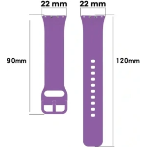 Hurtownia GSM - Bizon Strap Óra Szilikon Samsung Galaxy Fit 3 lila - BIZ5345 - {ean13} - Hurt