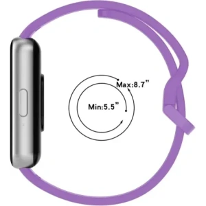 Hurtownia GSM - Bizon Strap Óra Szilikon Samsung Galaxy Fit 3 lila - BIZ5345 - {ean13} - Hurt