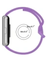 Hurtownia GSM - Ceas cu curea de silicon Bizon Samsung Galaxy Fit 3 violet - BIZ5345 - {ean13} - Hurt