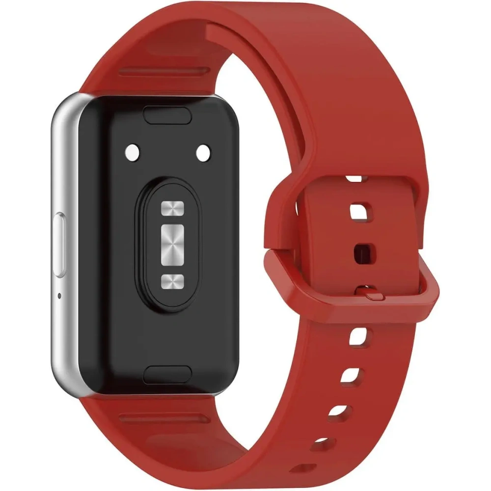 Wholesale Bizon Strap Watch Silicone Samsung Galaxy Fit 3 red - BIZ5346 - {ean13} - Hurt