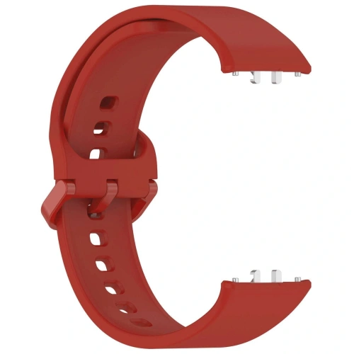 Pasek Bizon Strap Watch Silicone do Samsung Galaxy Fit 3 czerwony