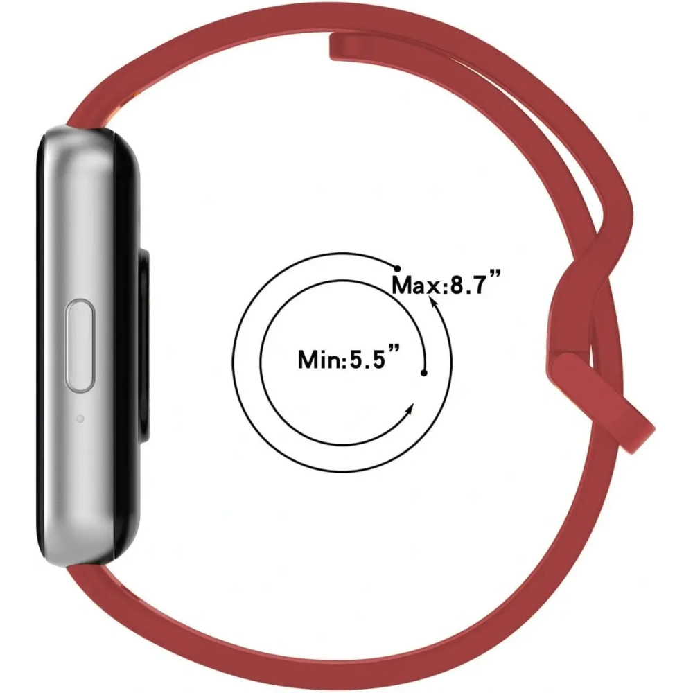 Hurtownia GSM - Bizon Armbanduhr Silikon Samsung Galaxy Fit 3 rot - BIZ5346 - {ean13} - Hurt