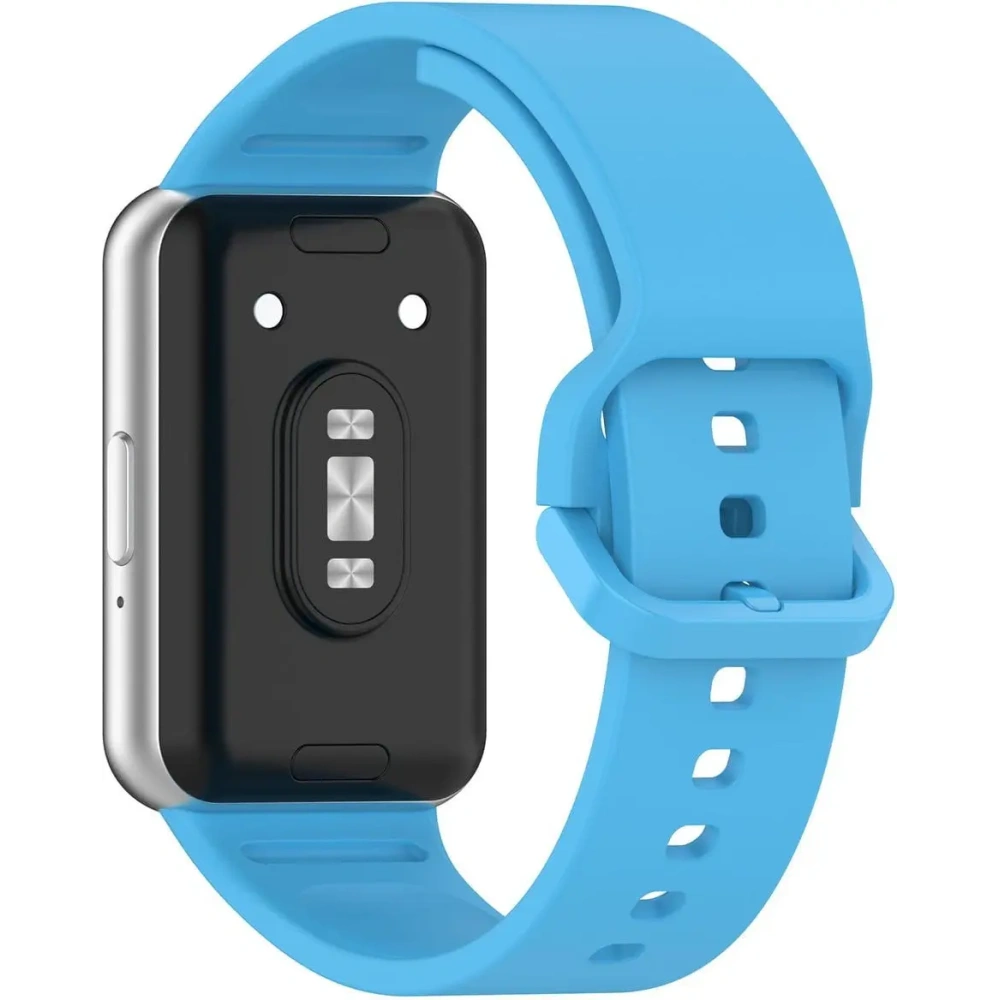 Hurtownia GSM - Pasek Bizon Strap Watch Silicone do Samsung Galaxy Fit 3 błękitny - BIZ5347 - {ean13} - Hurt