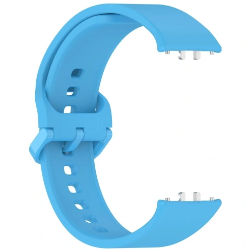 Pasek Bizon Strap Watch Silicone do Samsung Galaxy Fit 3 błękitny