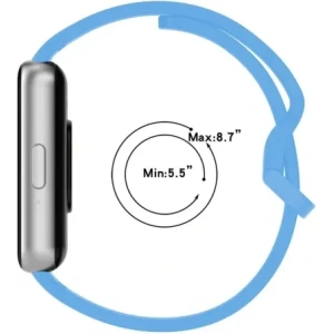 Hurtownia GSM - Bizon szíj órája szilikon Samsung Galaxy Fit 3 kék - BIZ5347 - {ean13} - Hurt