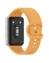 Wholesale Bizon Strap Watch Silicone Samsung Galaxy Fit 3 yellow - BIZ5348 - {ean13} - Hurt