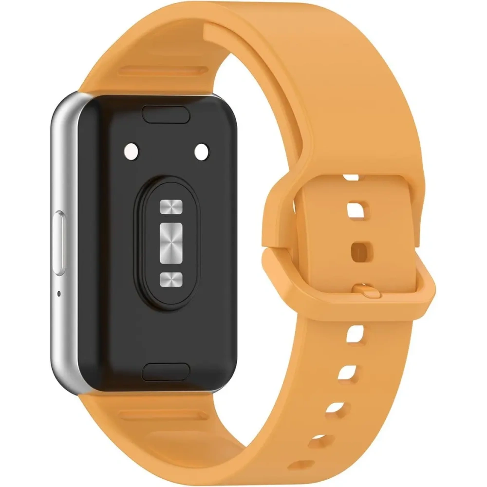 Wholesale Bizon Strap Watch Silicone Samsung Galaxy Fit 3 yellow - BIZ5348 - {ean13} - Hurt