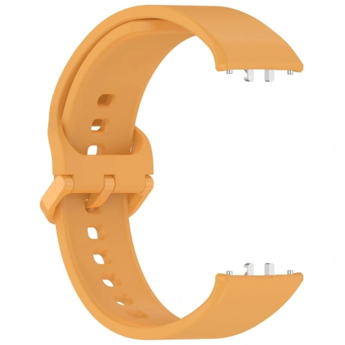 Pasek Bizon Strap Watch Silicone do Samsung Galaxy Fit 3 żółty