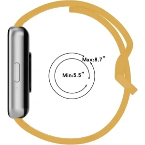 Hurtownia GSM - Bizon Szíj Óra Szilikon Samsung Galaxy Fit 3 sárga - BIZ5348 - {ean13} - Hurt