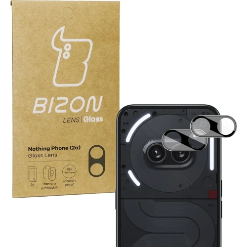Szkło na aparat Bizon Glass Lens do Nothing Phone (2a) [2 PACK]