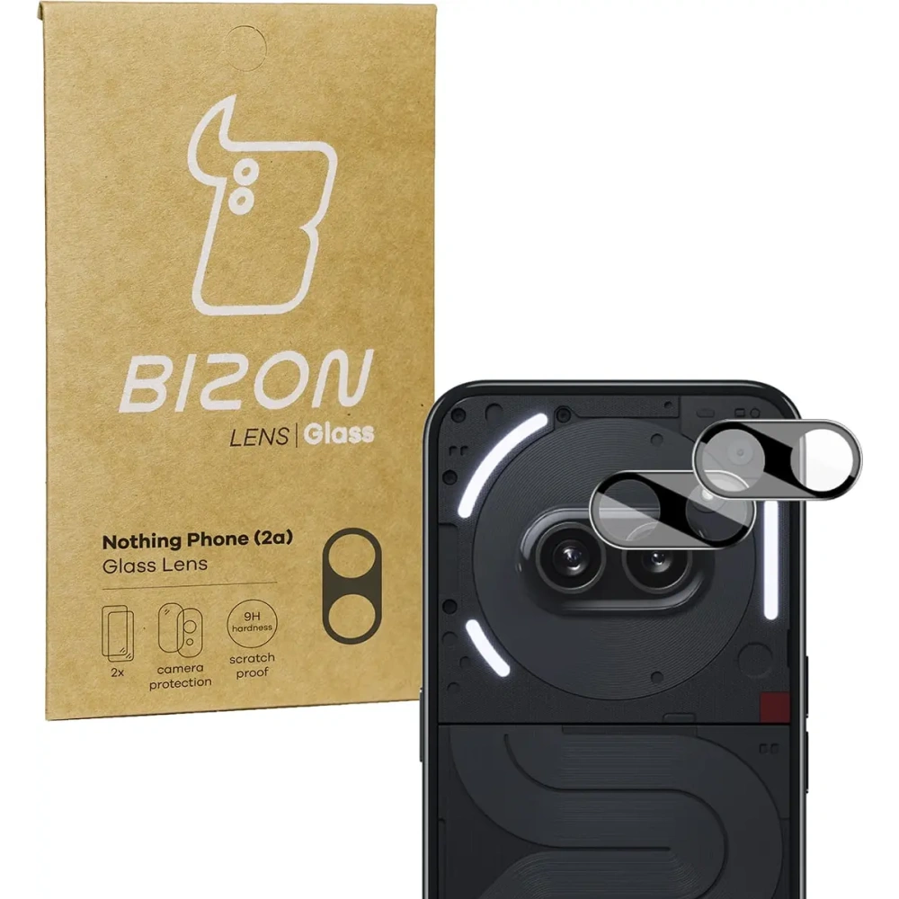 Wholesale Bizon Glass Lens Nothing Phone (2a) [2 PACK] - BIZ5350 - {ean13} - Hurt