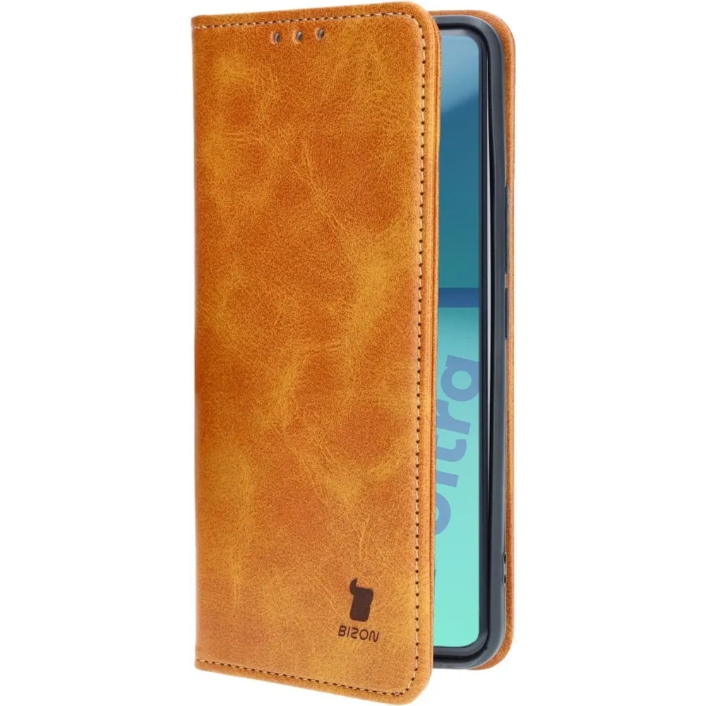 Hurtownia GSM - Etui z klapką Bizon Case Pocket Pro do Xiaomi 14 Ultra brązowe - BIZ5353 - {ean13} - Hurt